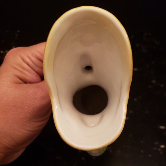 Brazilian Lusterware Porcelain Vase Pearlized Iridescent Vintage #430 Brazil - Picture 8 of 9